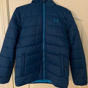 Under Armour Boys Large Reversible Winter Coat.